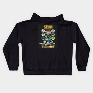 POSTER - THE SOUTH LONDON - SOUL TRAIN Kids Hoodie